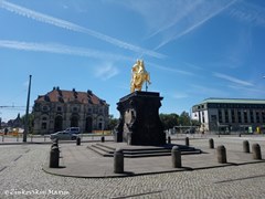 Золотой всадник в Дрездене