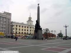 Хабаровск. Комсомольская площадь