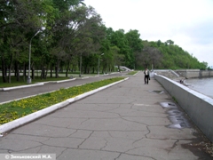 Хабаровск. Парк у берега Амура