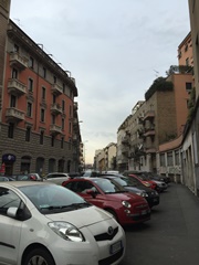 Милан. Улица via Gluck на которой родился и вырос Адриано Челентано