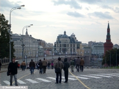 Москва. Вид с южной тороны Красной площади