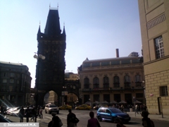 Прага. Пороховые ворота, XV века