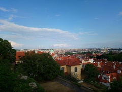 Вид с Пражского Града на Прагу