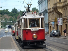 Прага. Исторический трамвай