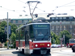 Прага. Пражский трамвай Tatra