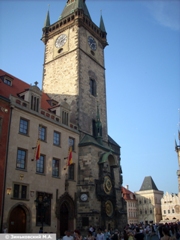 Прага. Староместская ратуша, была заложена в 1338 году
