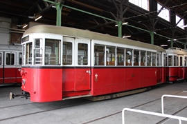 Вена. Музей трамваев