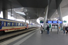 Вена. Западный вокзал Westbahnhof