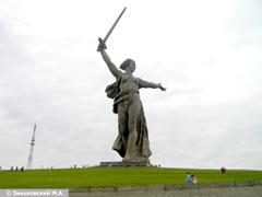 Волгоград. Мамаев Курган. Монумент «Родина-мать зовёт!»