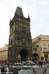 Прага. Пороховая башня сегодня