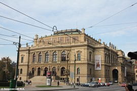 Прага. Концертный зал-галерея Рудольфинум
