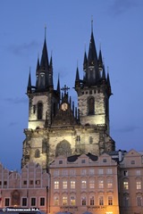 Прага. Тынский храм