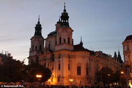 Церковь Святого Николая на Староместской Площади в Праге