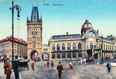 Прага. Муниципальный дом, 1914 год