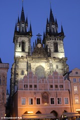 Прага. Тынский храм внути