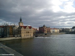 Прага. Вид с Карлового моста