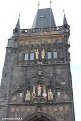 Прага. Староместская башня у Карлового моста