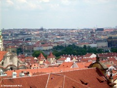 Прага. Вид с Градчанской площади