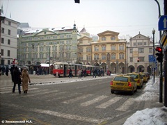 Прага. Район Малостранской площади