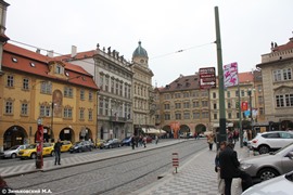 Прага. Район Малостранской площади