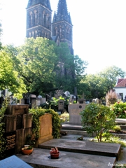 Прага. Вышеградское кладбище