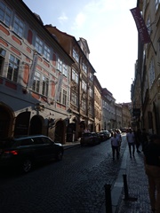 Прага. Нерудова улица Nerudova ulice