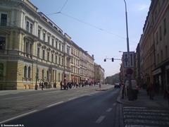 В центре Праги очень чисто